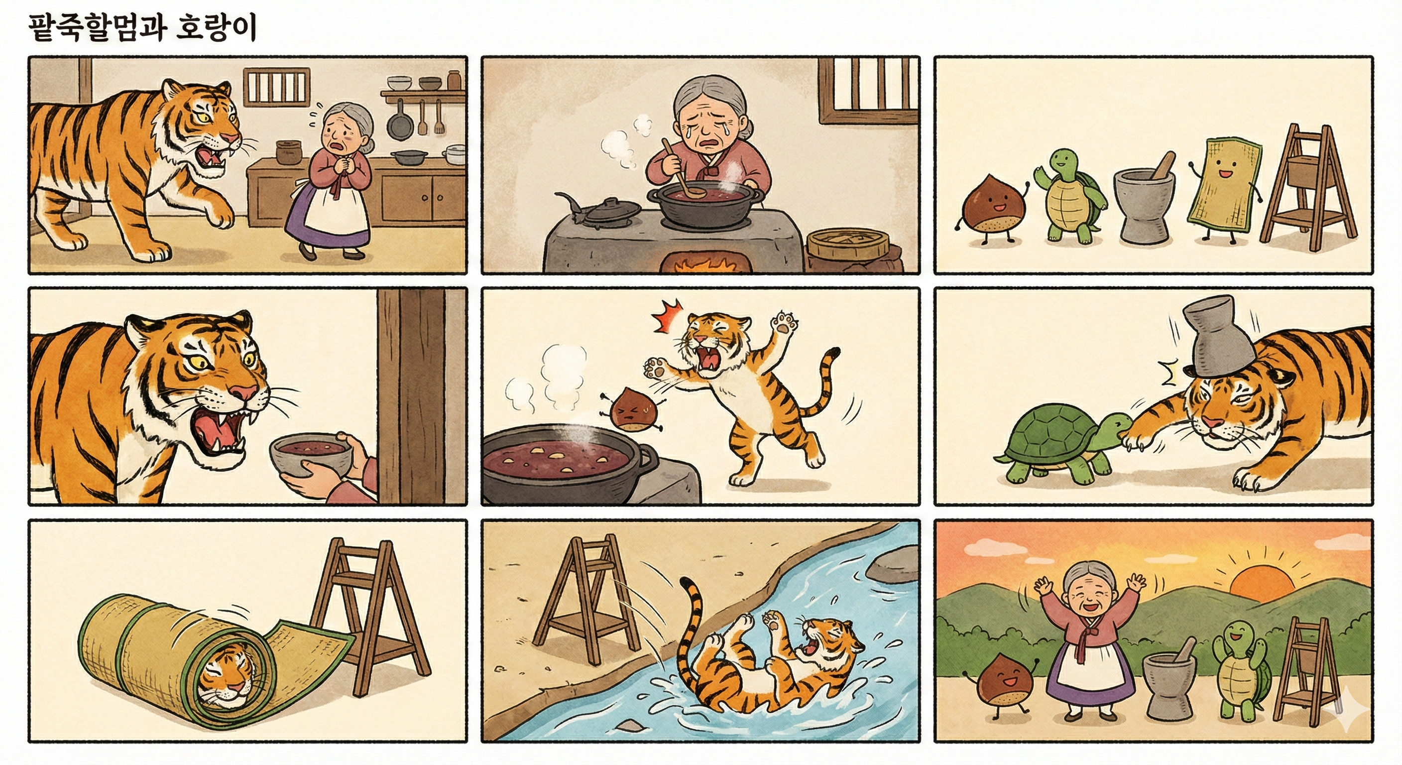 팥죽 할멈과 호랑이