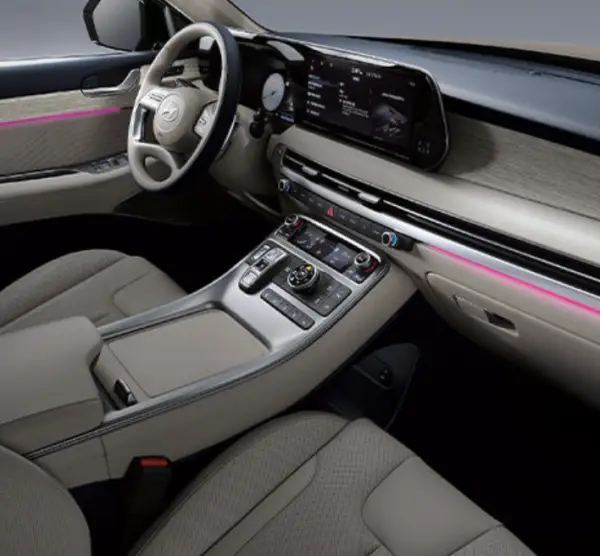 팰리세이드 실내 디자인 모습