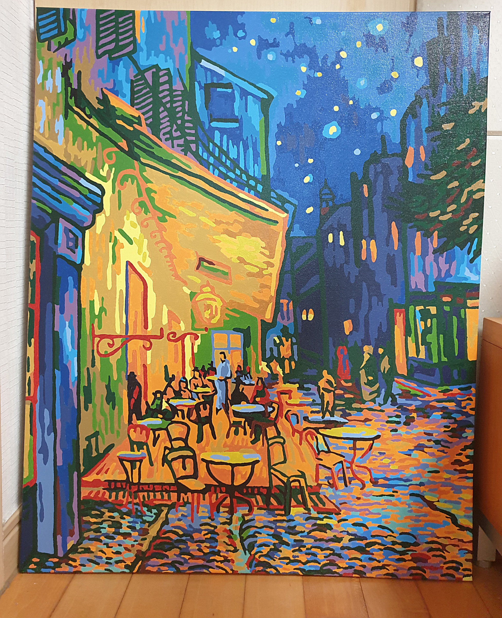 DIY 명화그리기 반고흐 카페테라스