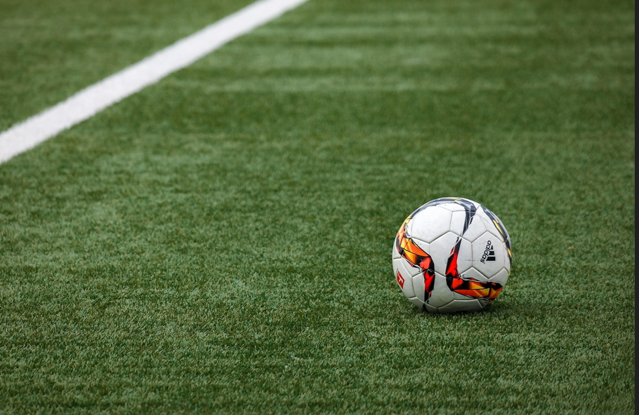 잔디경기장 축구 공