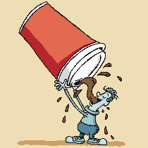 카페인 및 음주 이미지