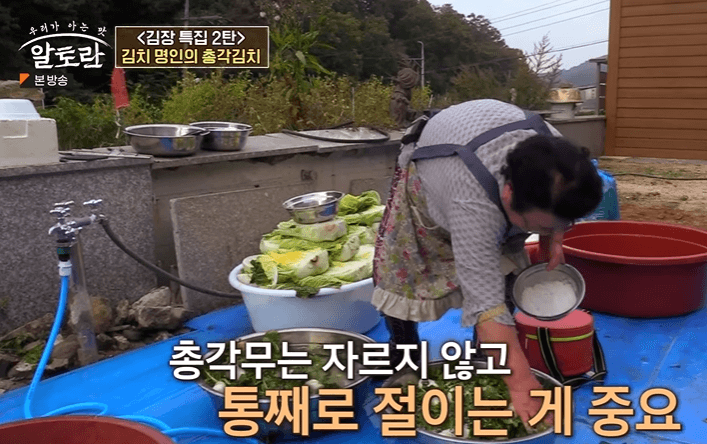 알타리 김치 총각김치 맛있게 담는법