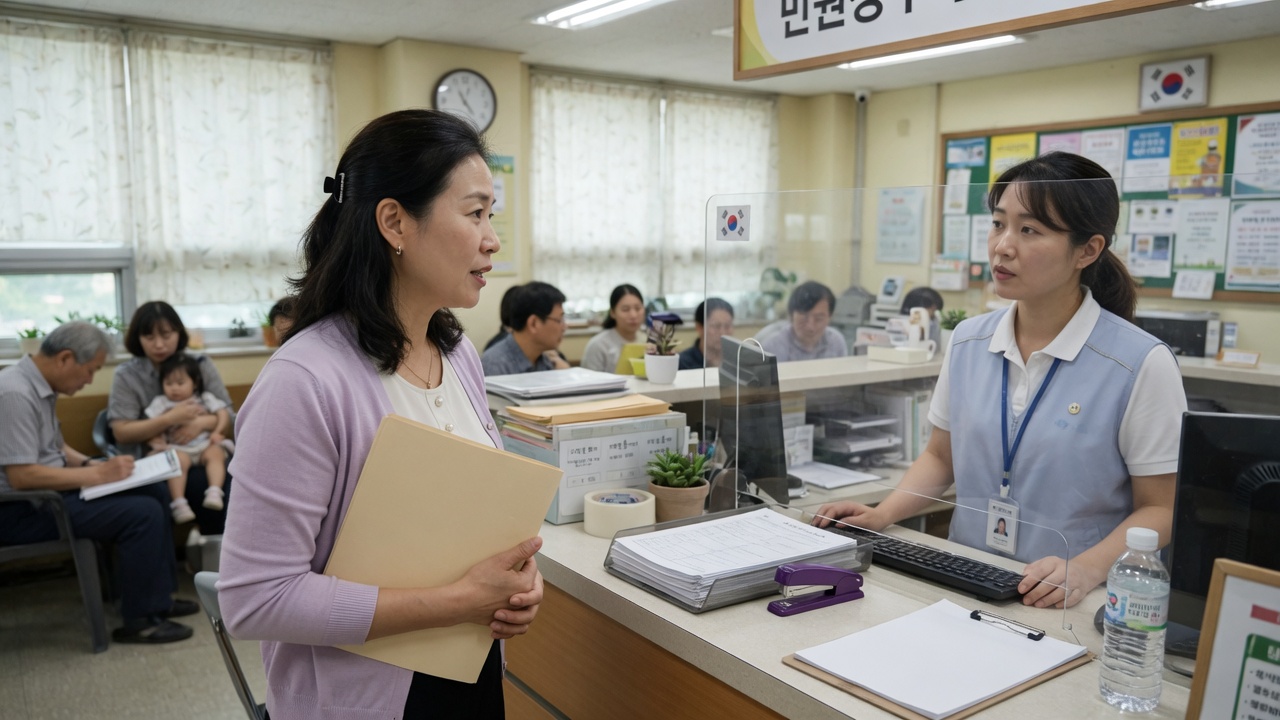 저녁에 노트북을 보는 사람
