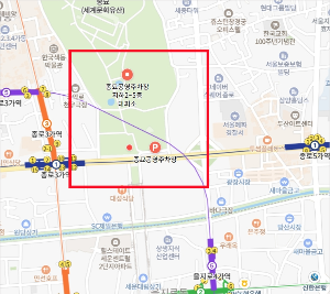 서울 종로구 서순라길 인근 주차장 TOP 5