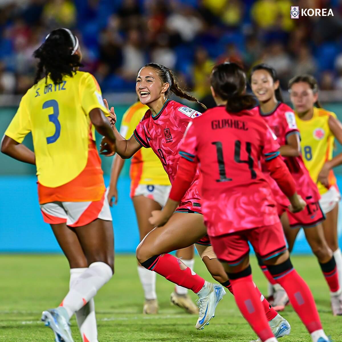 U-17 여자 월드컵 한국 콜롬비아