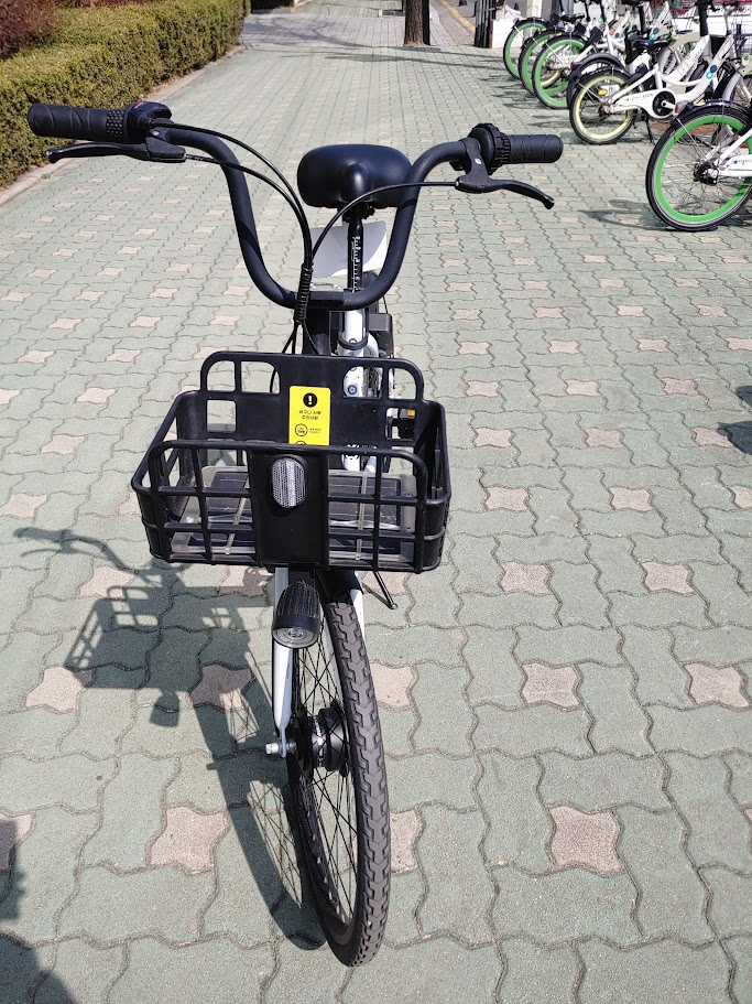 스윙 무동력 자전거