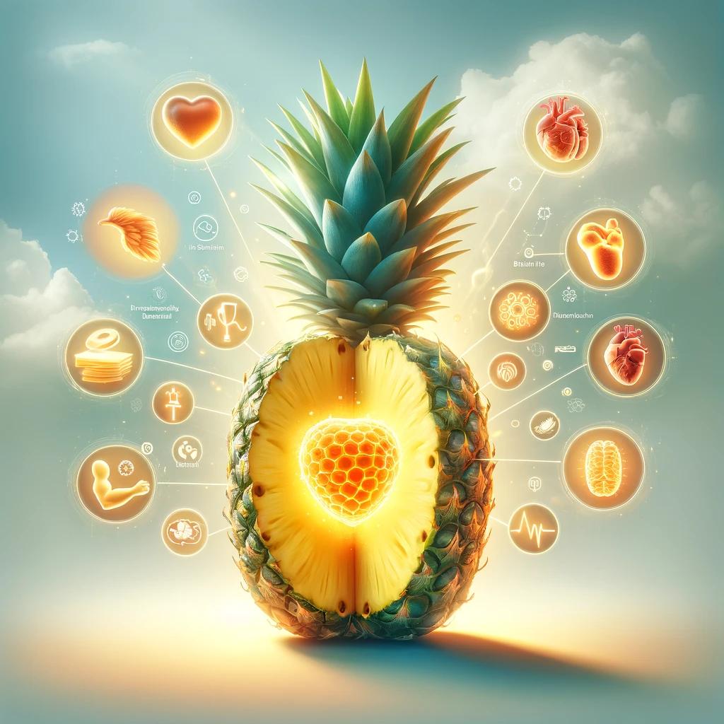 브로멜라인 효능 부작용 복용법 브로멜라인 비문증