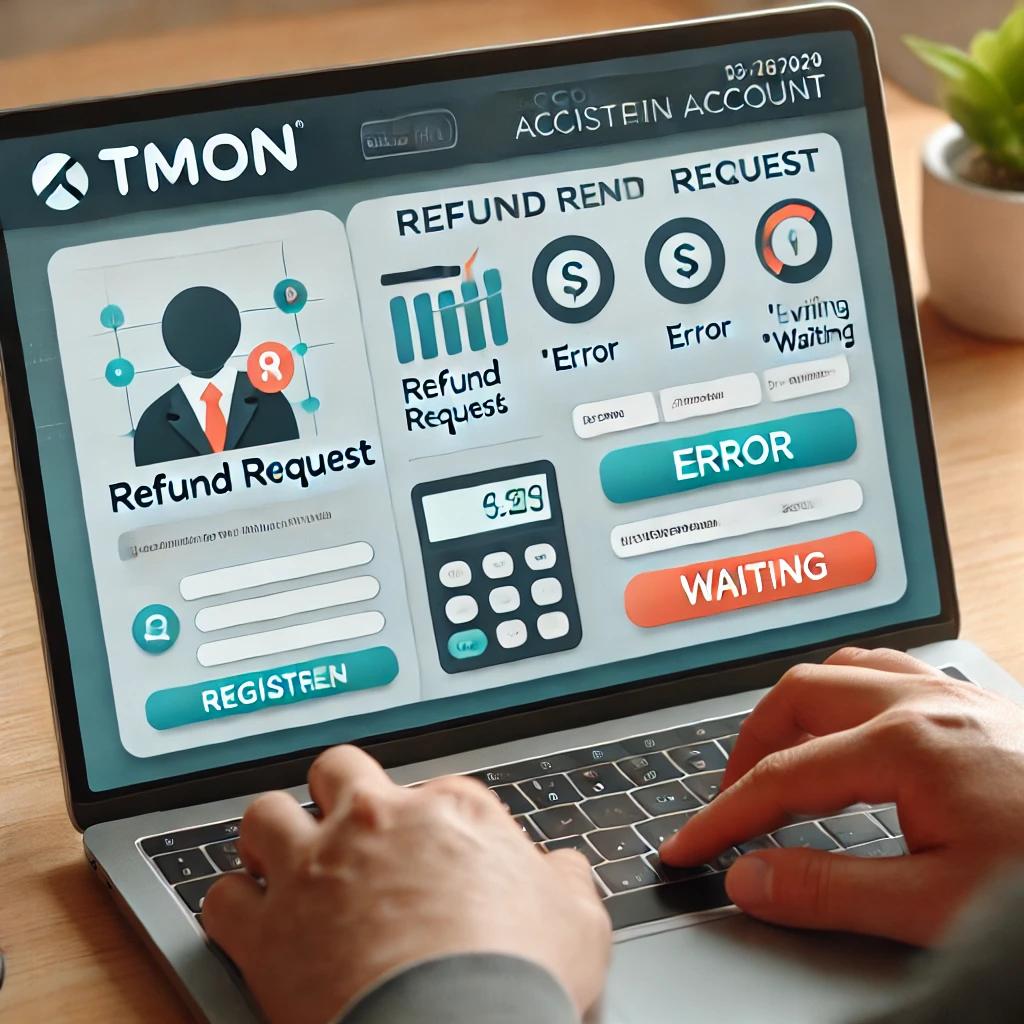 티몬 환불계좌등록