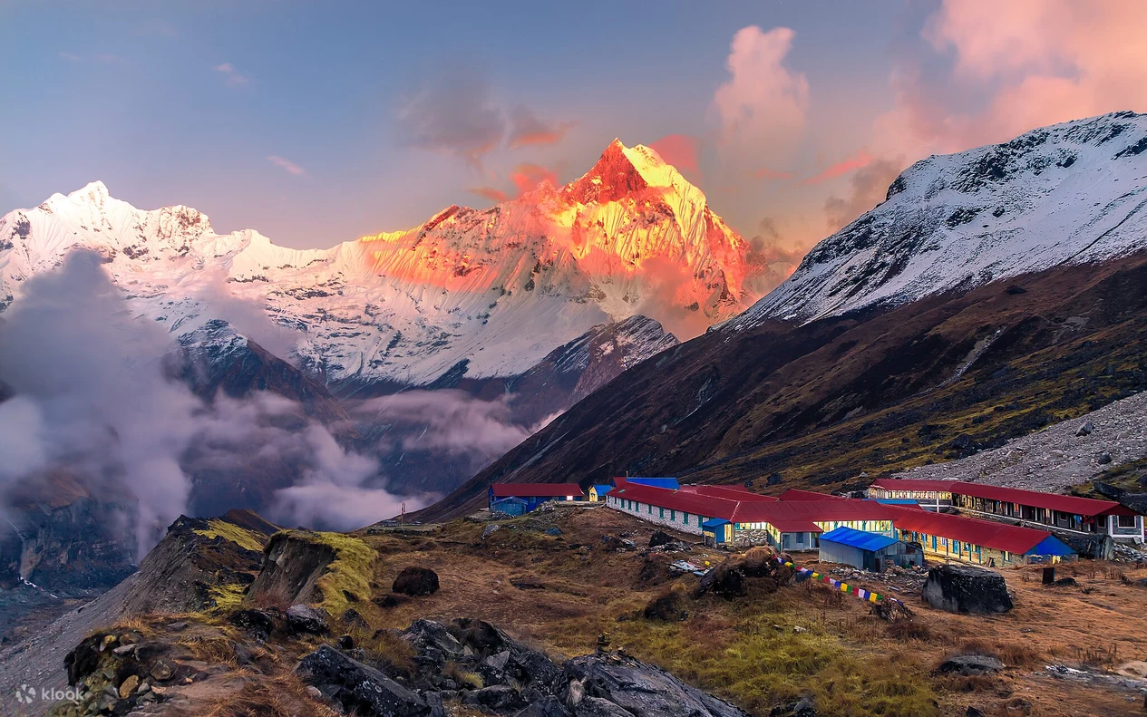 안나푸르나와 에베레스트 베이스 캠프