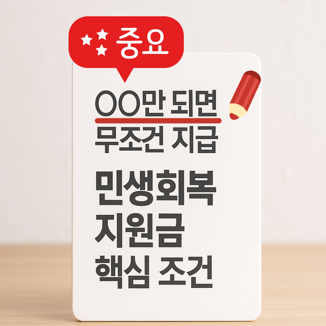 민생회복지원금