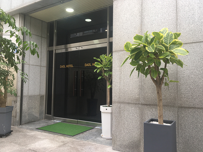 디올호텔-입구
