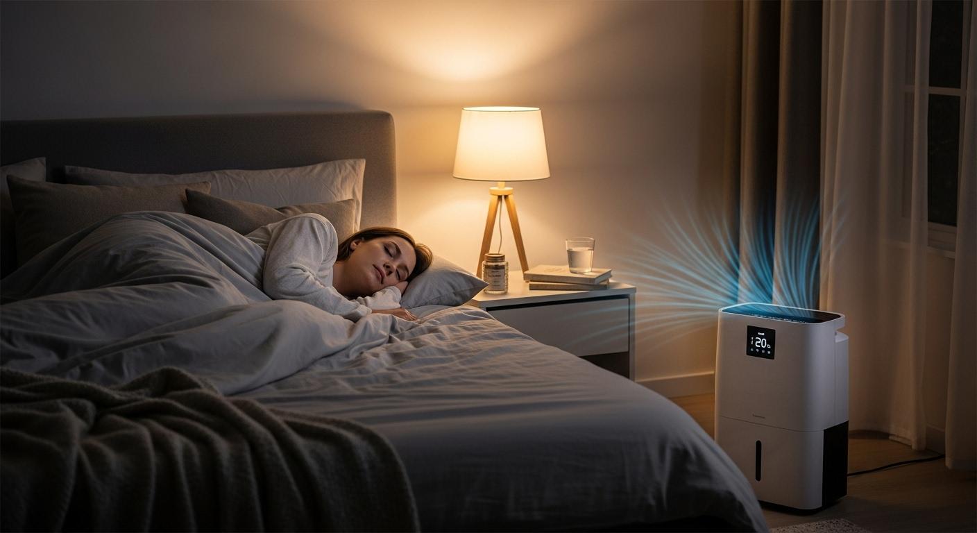 제습기 키고 자나요