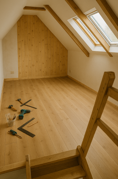 다락방 인테리어 셀프시공법