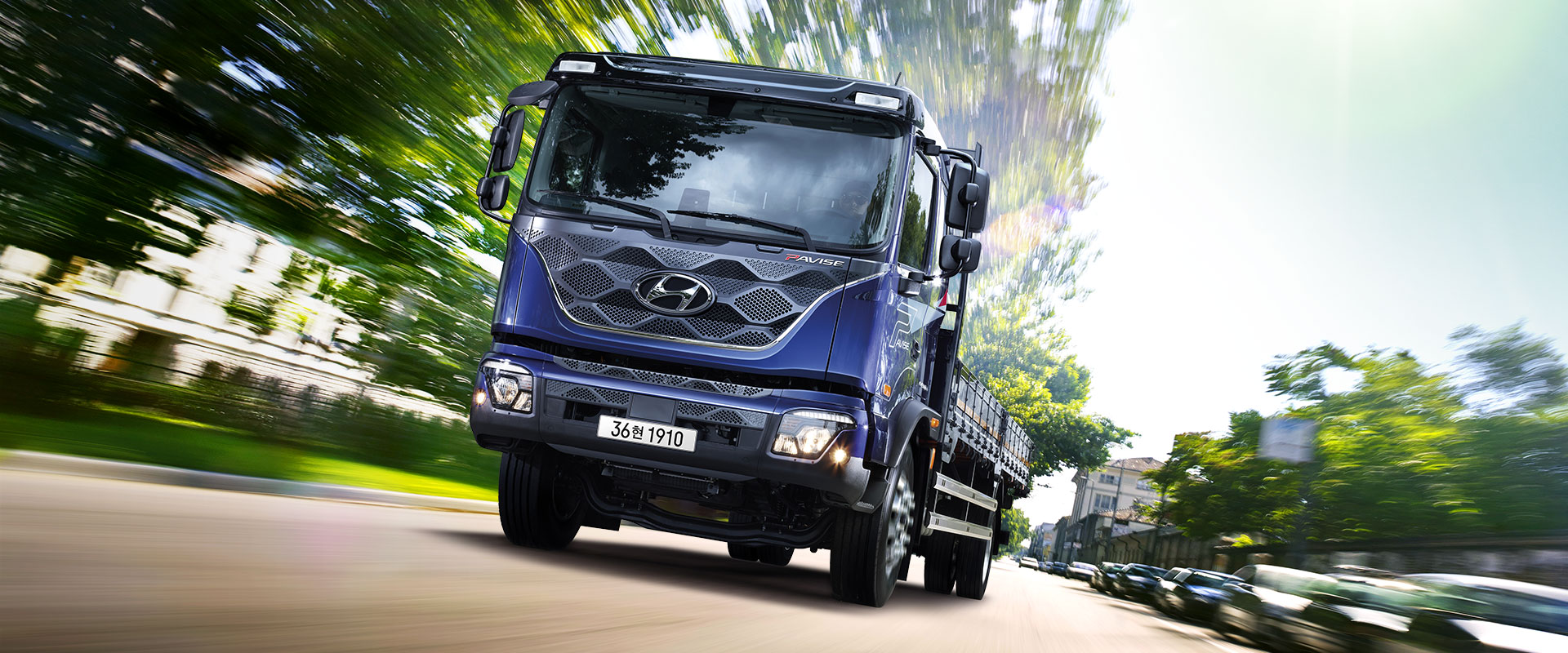 현대자동차 상용차 파비스 트럭 출처 현대자동차 홈페이지