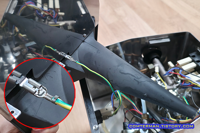 가찌아 클래식 상판 커넥터 분리