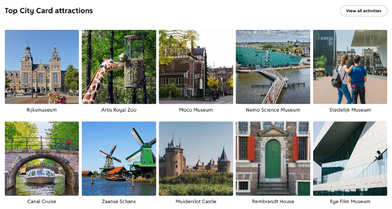 암스테르담 여행; 암스테르담 패스