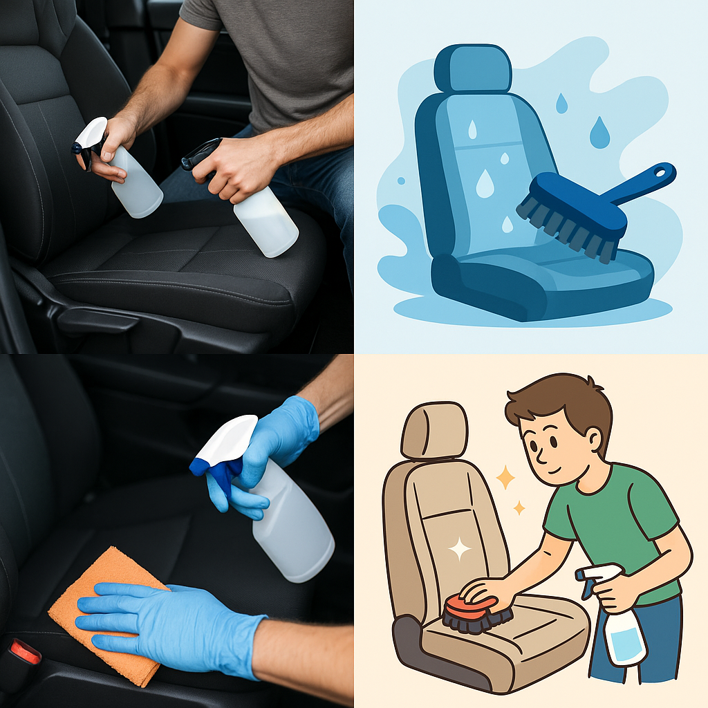 자동차 시트 얼룩 제거하는 법 셀프 관리 꿀팁