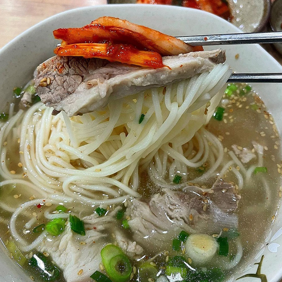 고기국수