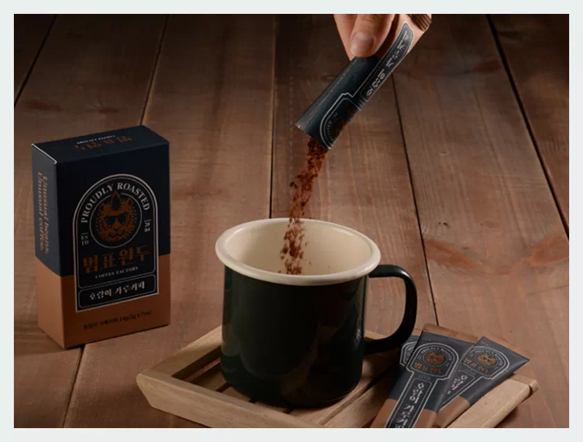 범표원두 가루커피