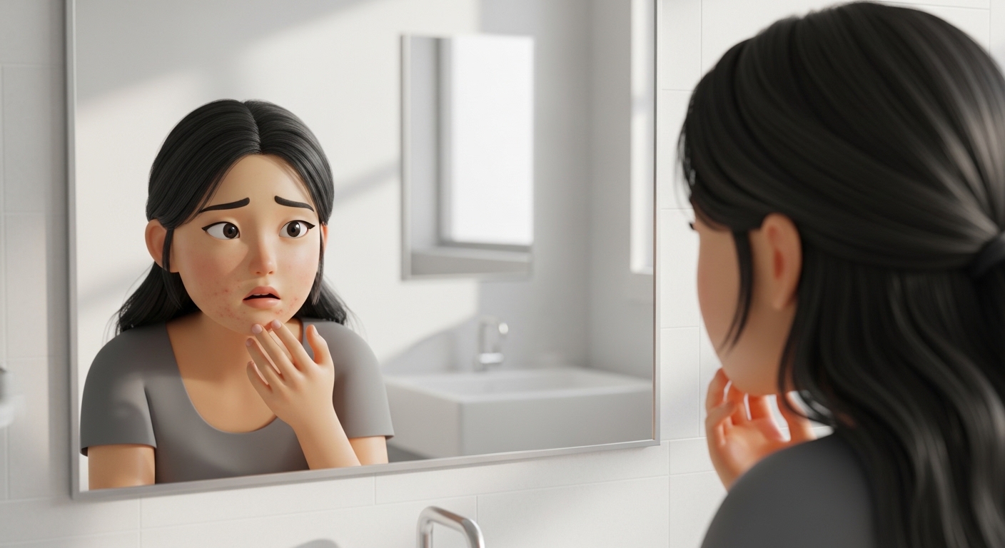 화농성 여드름, 피부과