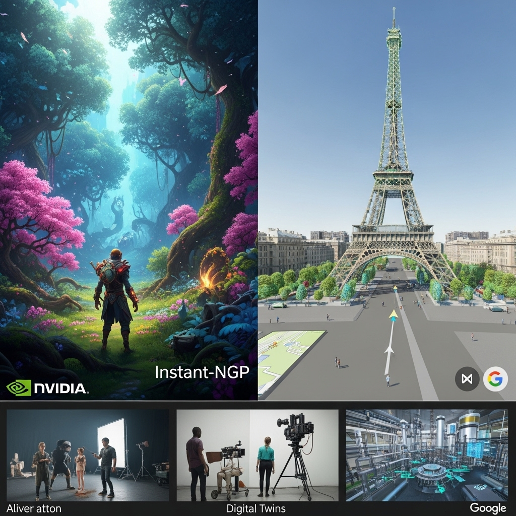 뉴럴 렌더링의 실제 적용 사례