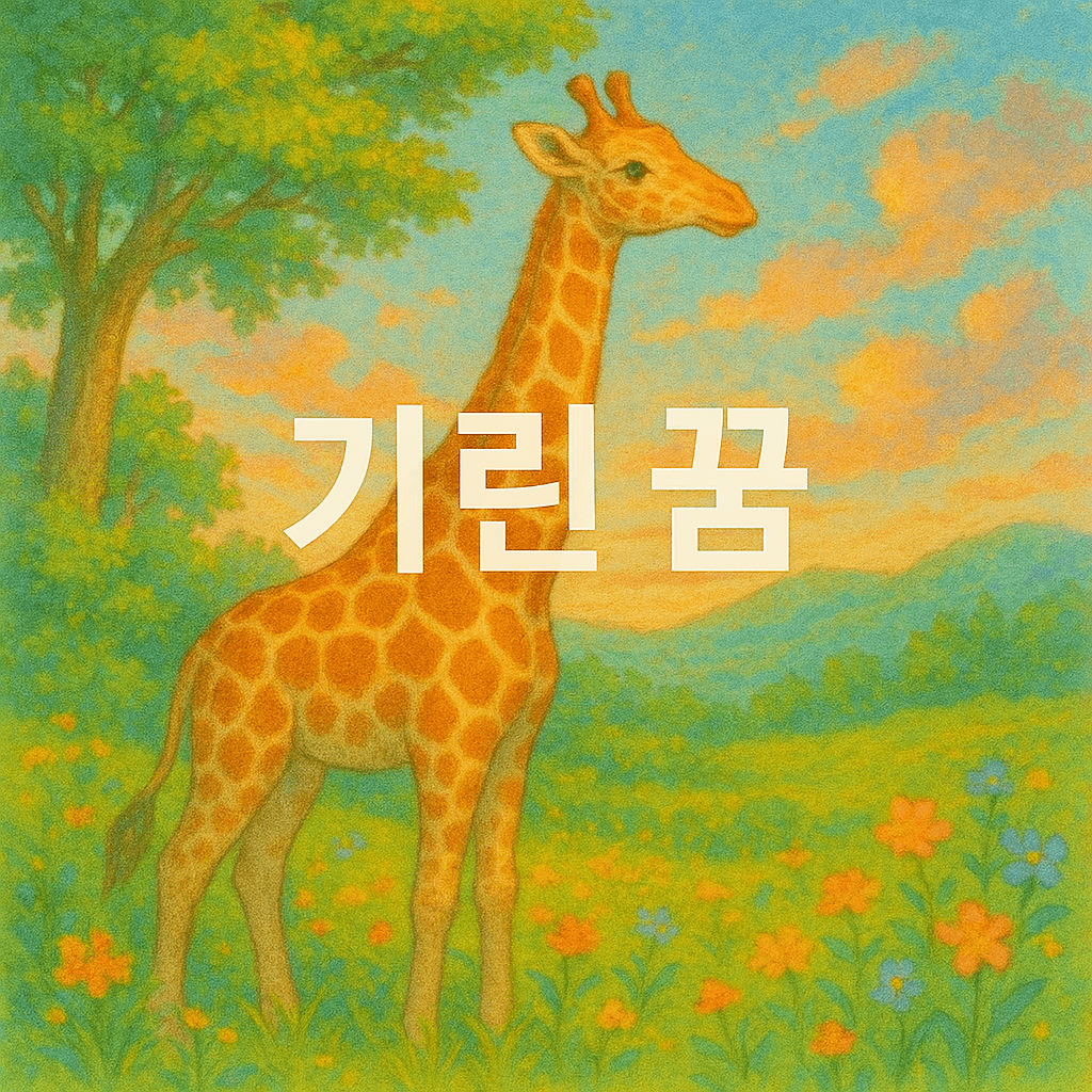 기린 꿈 해몽