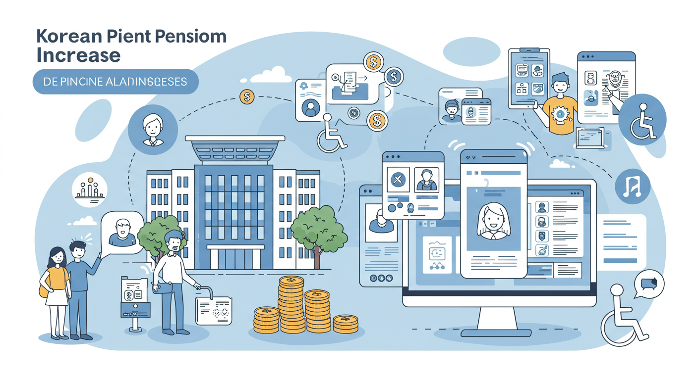 장애인연금 이상