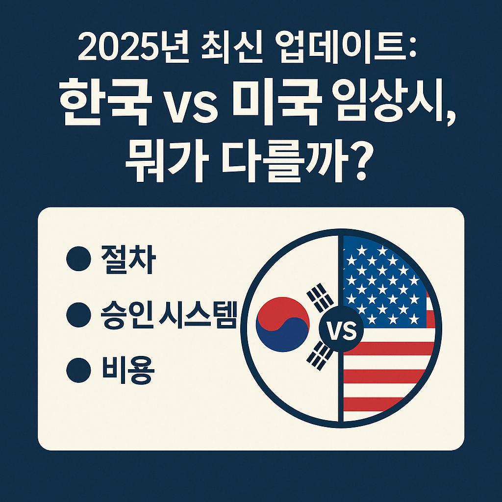 글로벌 신약개발, 어디서 할까? 한국과 미국 임상시험 완전 비교