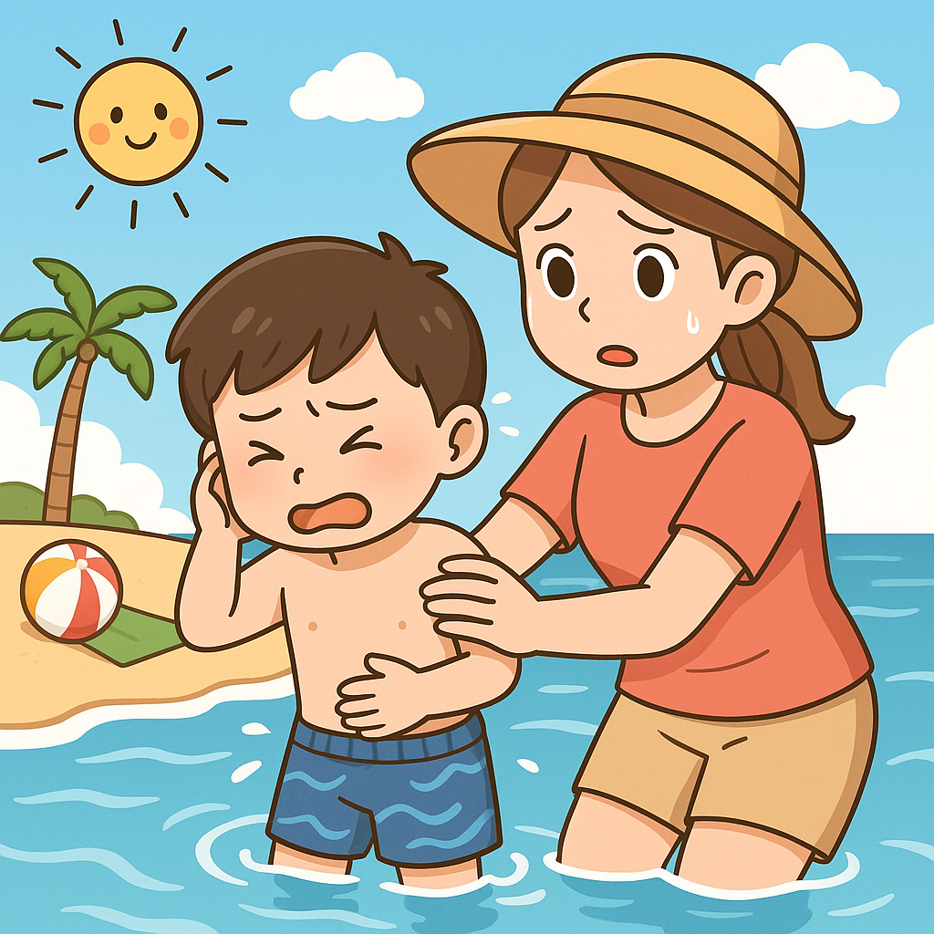 물놀이 자주 발생하는 질병 모음