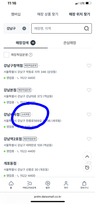 민생지원금 다이소