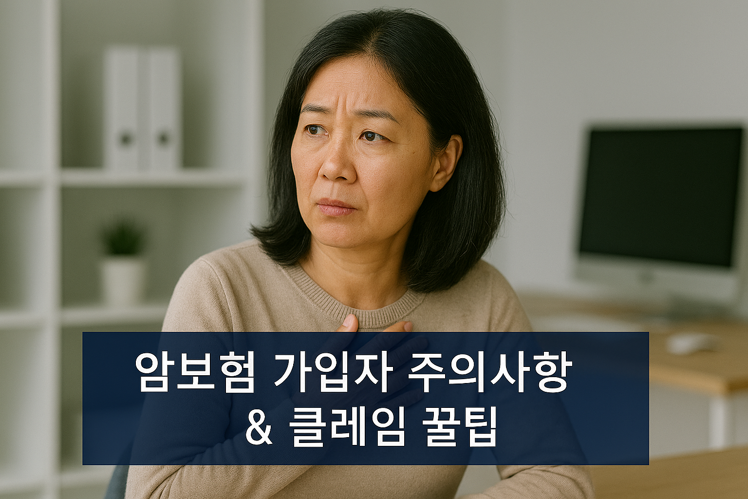 암보험 가입자 주의사항 &amp; 클레임 꿀팁 관련 이미지