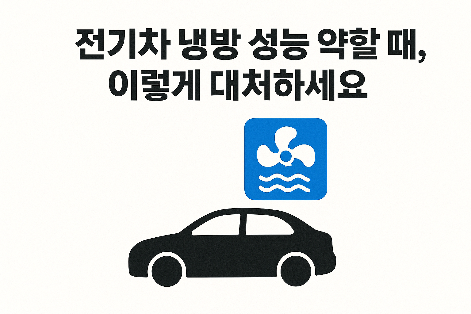 전기차 냉방 성능 약할 때, 이렇게 대처하세요! 🚗❄️