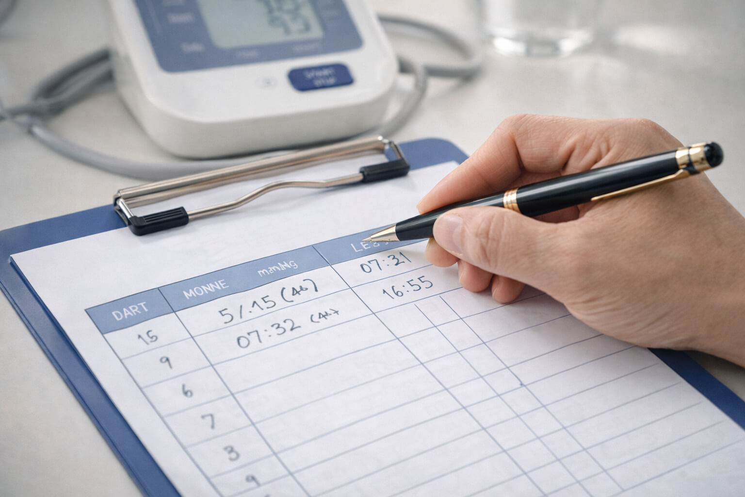 혈압 기록표 작성법과 병원 상담 팁