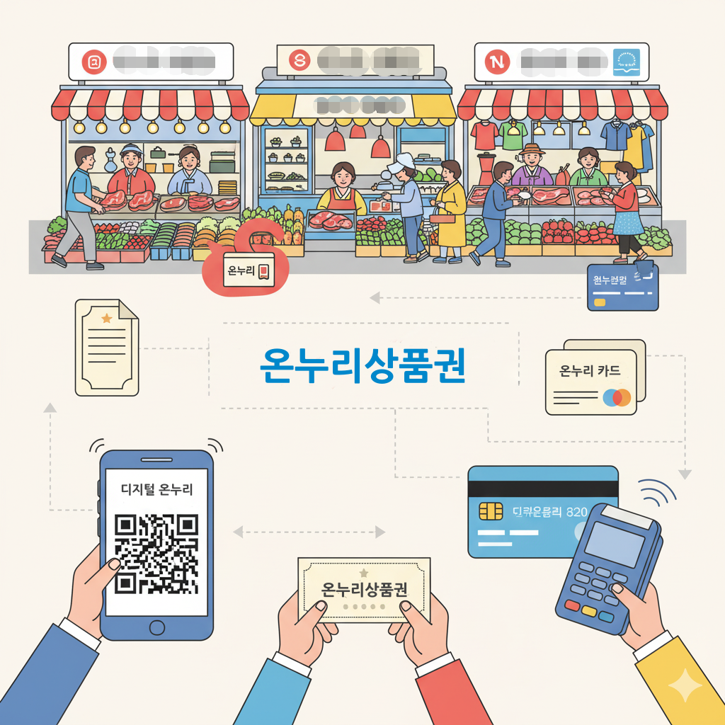온누리 상품권 관련 이미지