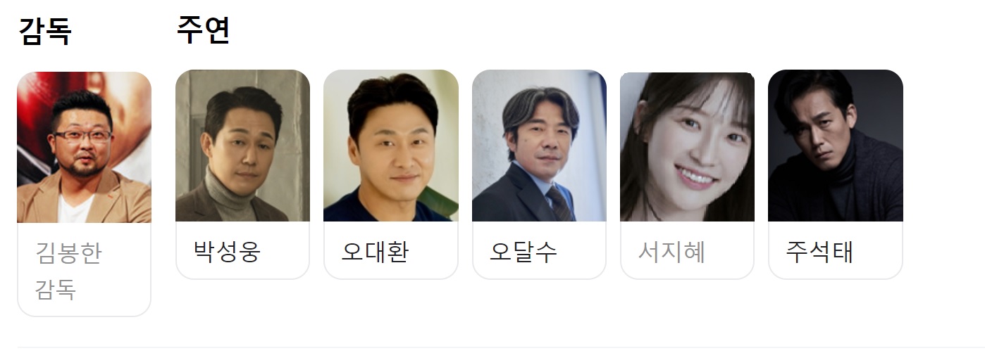 영화 출연진