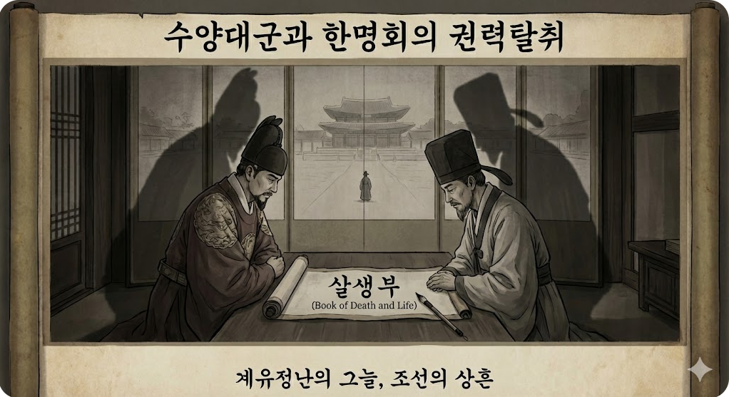 수양대군과 한명회, 명분 없는 왕위 찬탈이 남긴 조선의 상흔