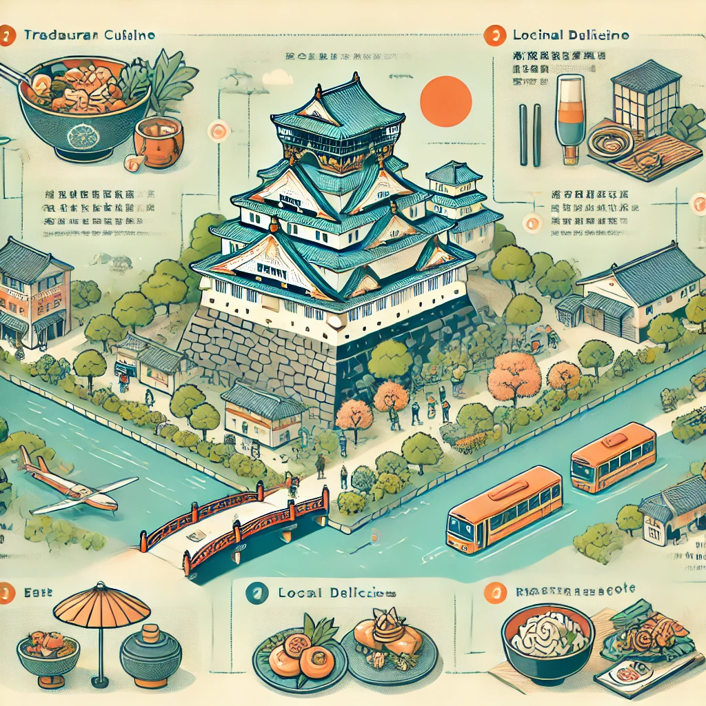 오사카 성 주변 맛집 추천