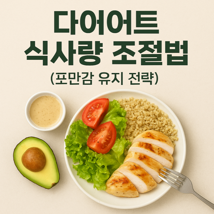 다이어트 식사량 조절법