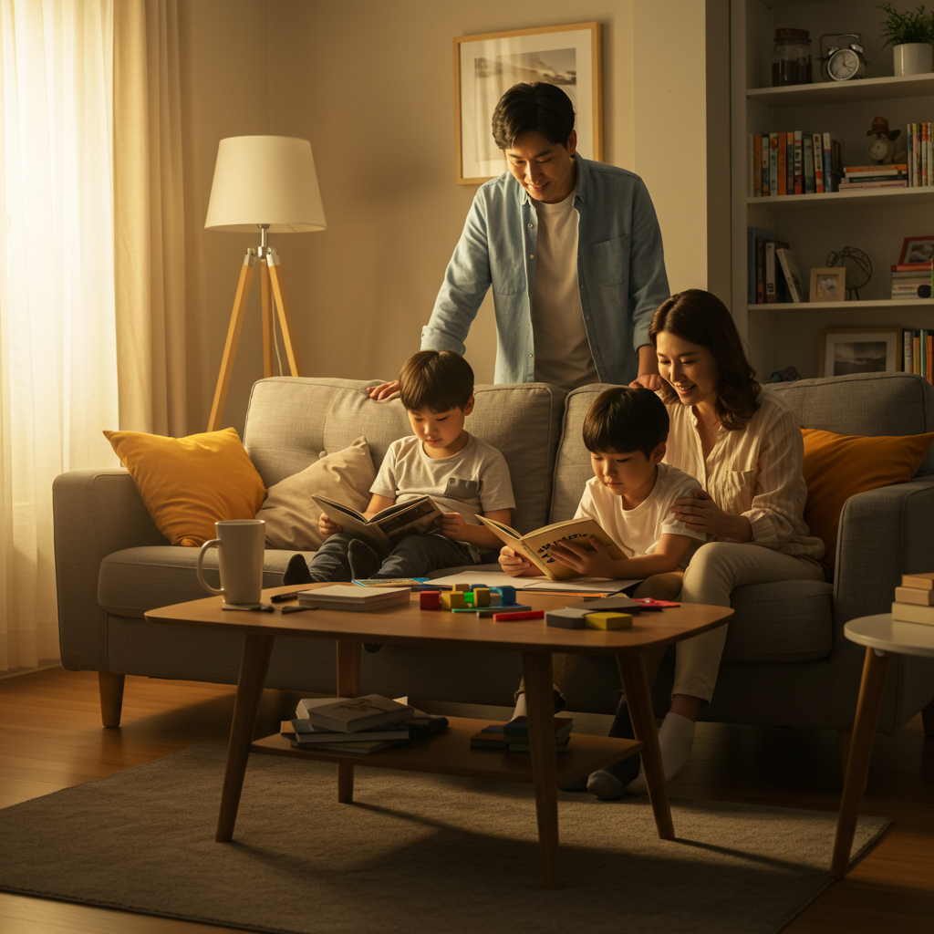 저녁 가족 시간