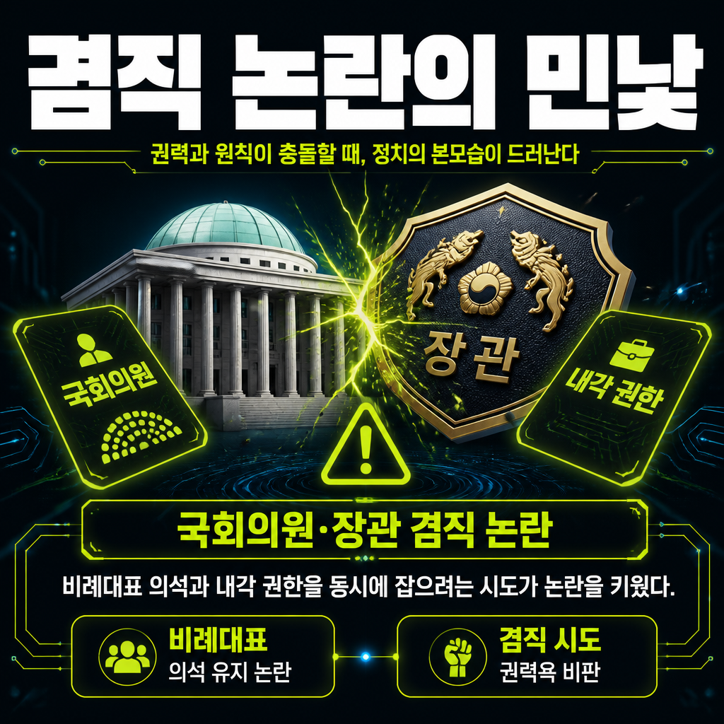 겸직 논란의 민낯
