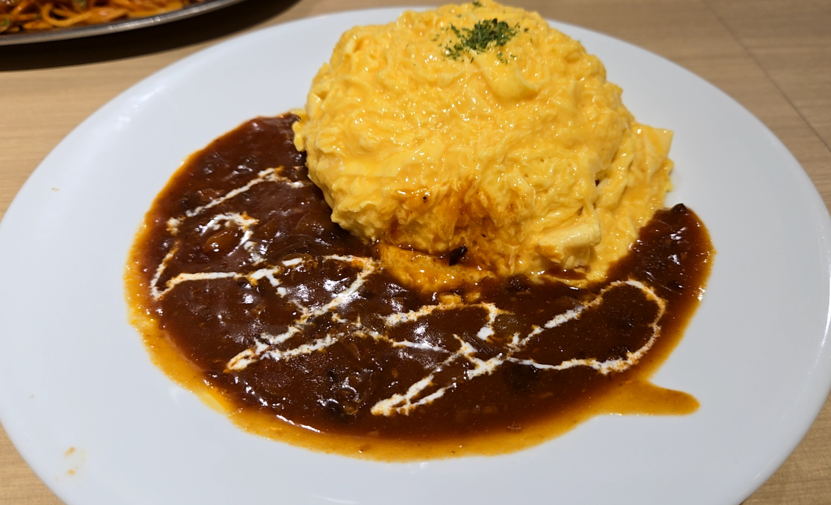 じゅらく 上野 レストラン 오므라이스