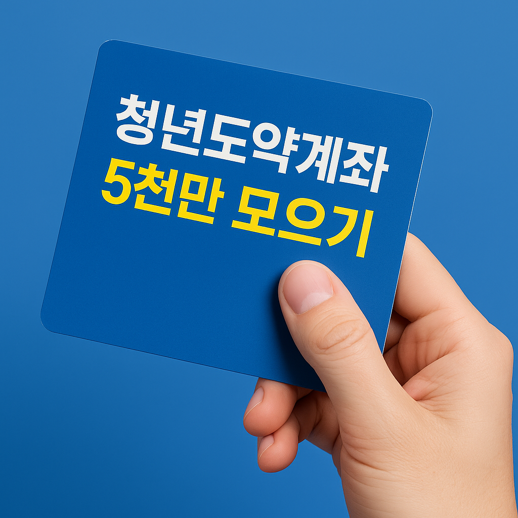 청년도약계좌, 5천만 모으기