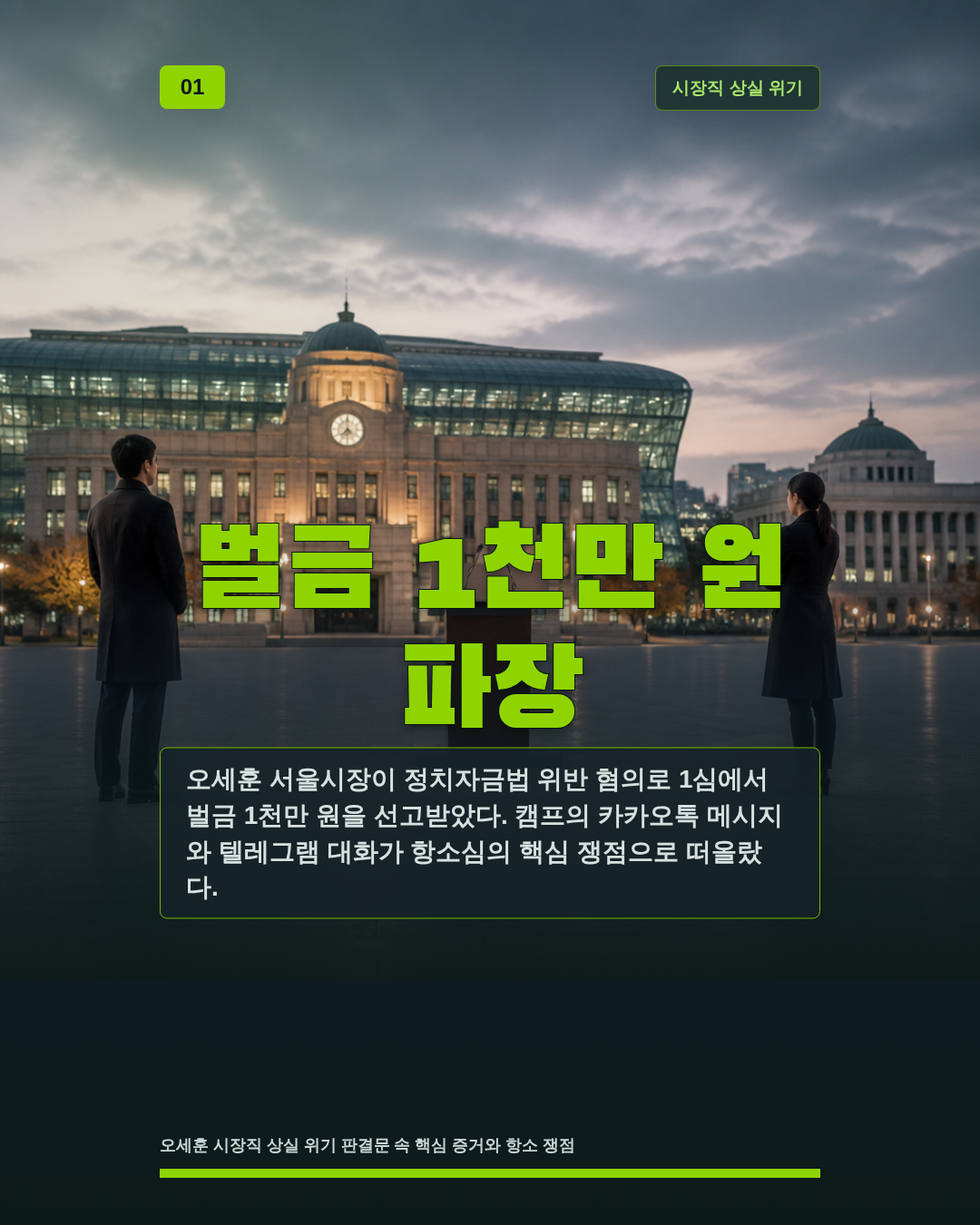 벌금 1천만 원 파장