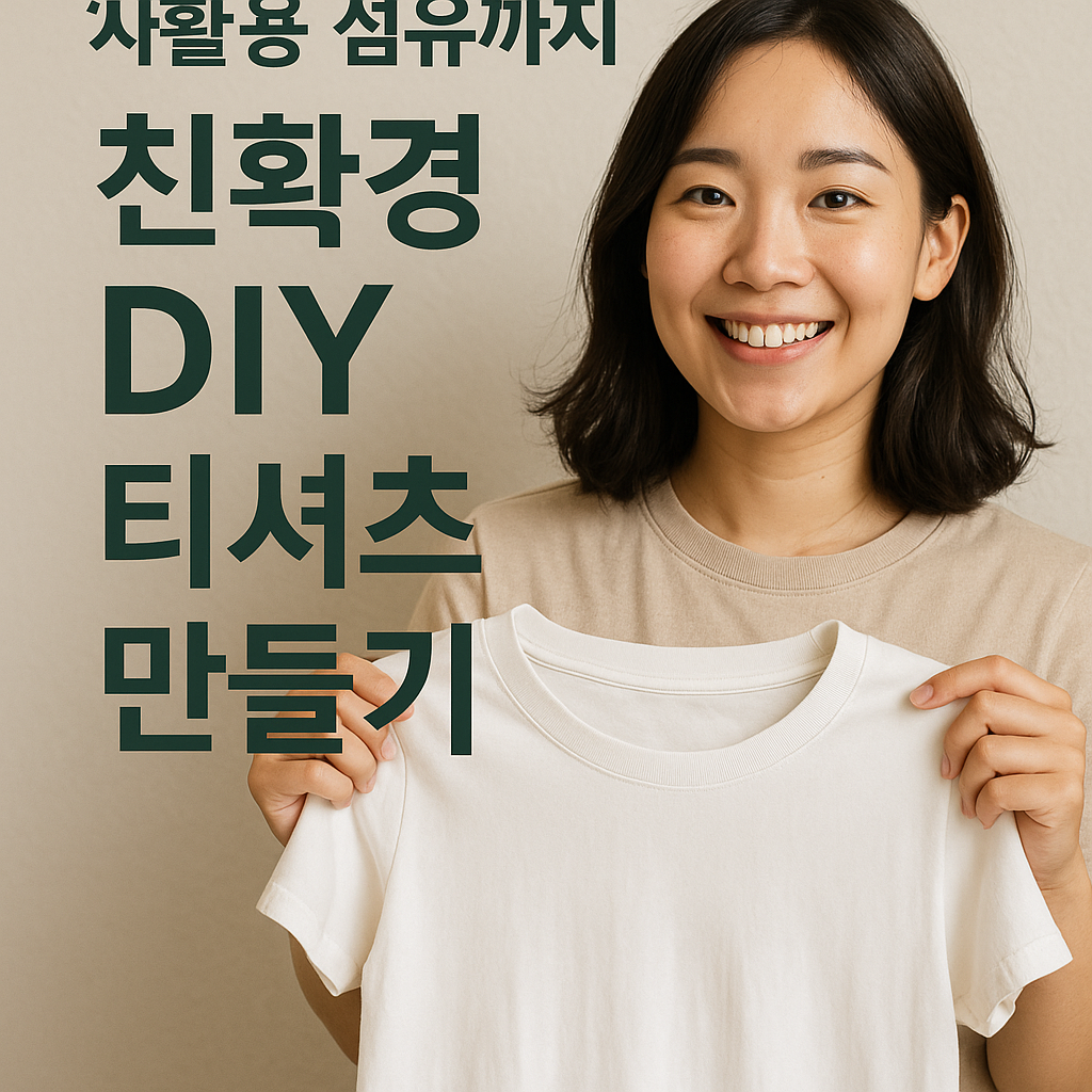 친환경 티셔츠 키트