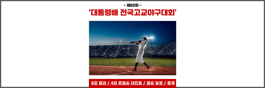 대통령배 전국고교야구대회