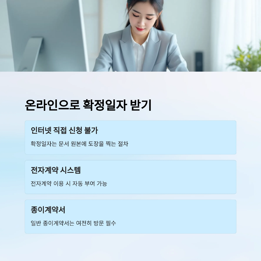 온라인으로 확정일자 받기