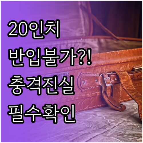 북경수도항공 기내 캐리어 20인치 반..