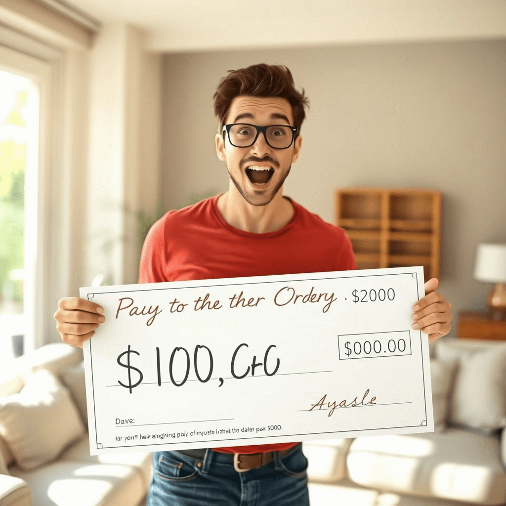 수표 받는 꿈 해몽