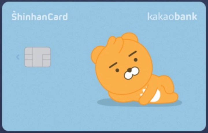 카카오뱅크신한카드 이미지