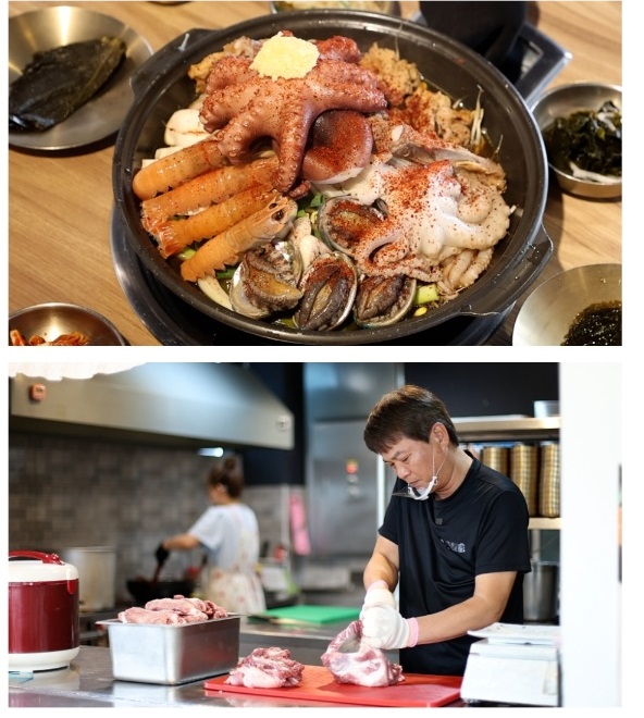 동네한바퀴-제주-흑돼지해물갈비전골-낭쿰낭쿰-예약